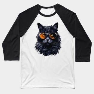 Catty Beard Baseball T-Shirt